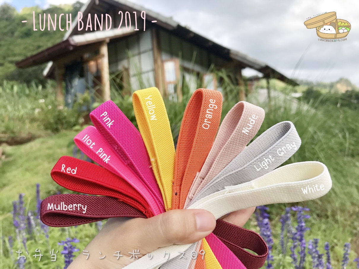 Lunch Band - สายรัดกล่องข้าว หน้ากว้าง 1.5 ซม.