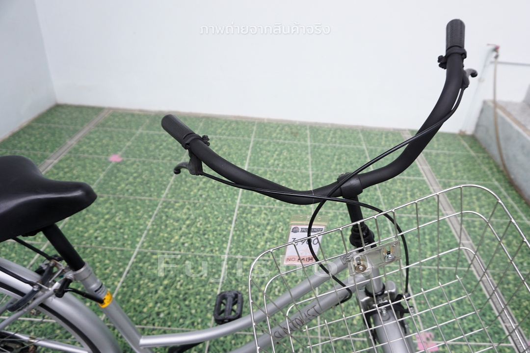 จักรยานแม่บ้านญี่ปุ่น - ล้อ 26 นิ้ว - ไม่มีเกียร์ - Suntrust - สีเงิน [จักรยานมือสอง]