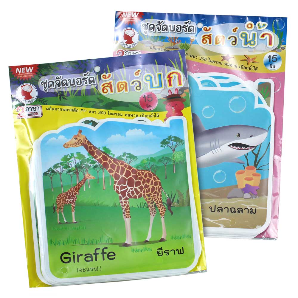 Terrestrial Animals Display Flashcards ET-771