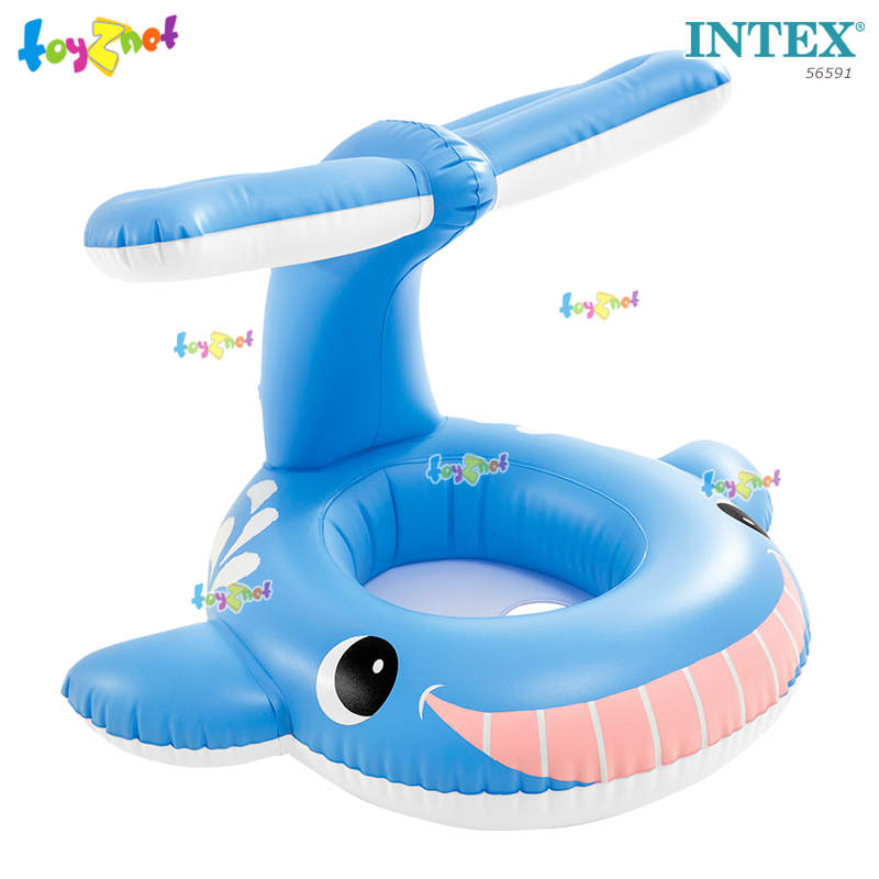 Intex Jolly Whale Shaded Baby Float 0.99x0.86 m. No.56591