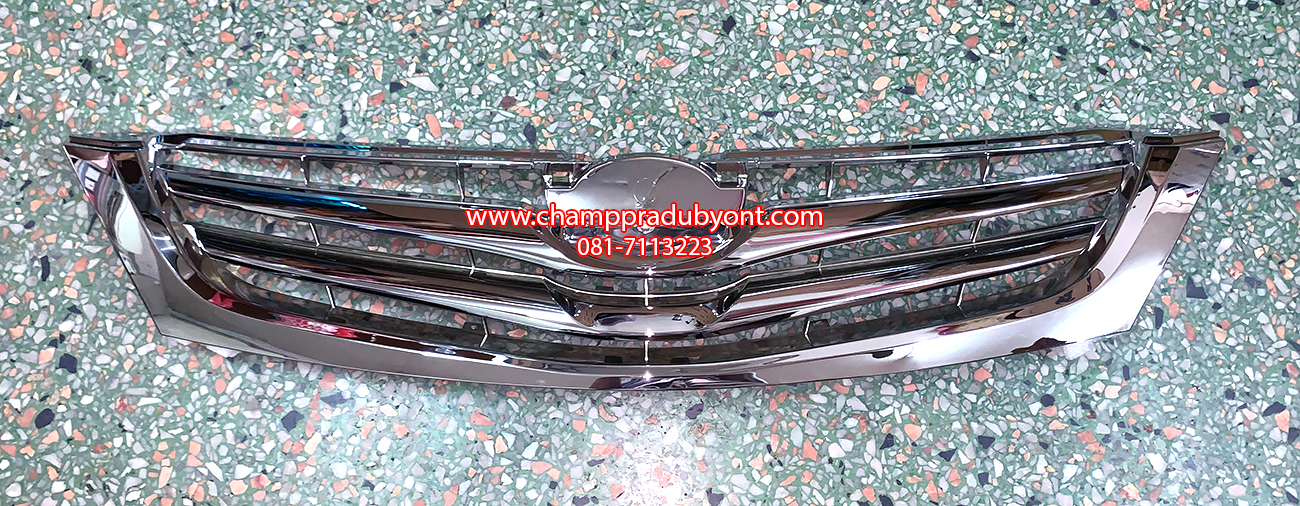 กระจังหน้า TOYOTA INNOVA 2009-2011 โครเมี่ยม