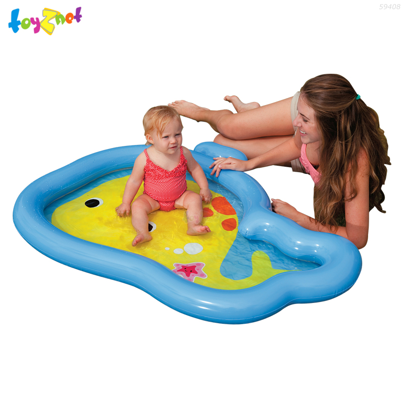 Intex Cutie Whale Baby Pool 1.27 x 0.94 x 0.10 M. no.59408