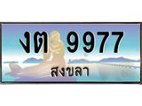 ทะเบียนรถสงขลา งต 9977 เลขประมูล หรูหราเหนือระดับ “งานหนัด”