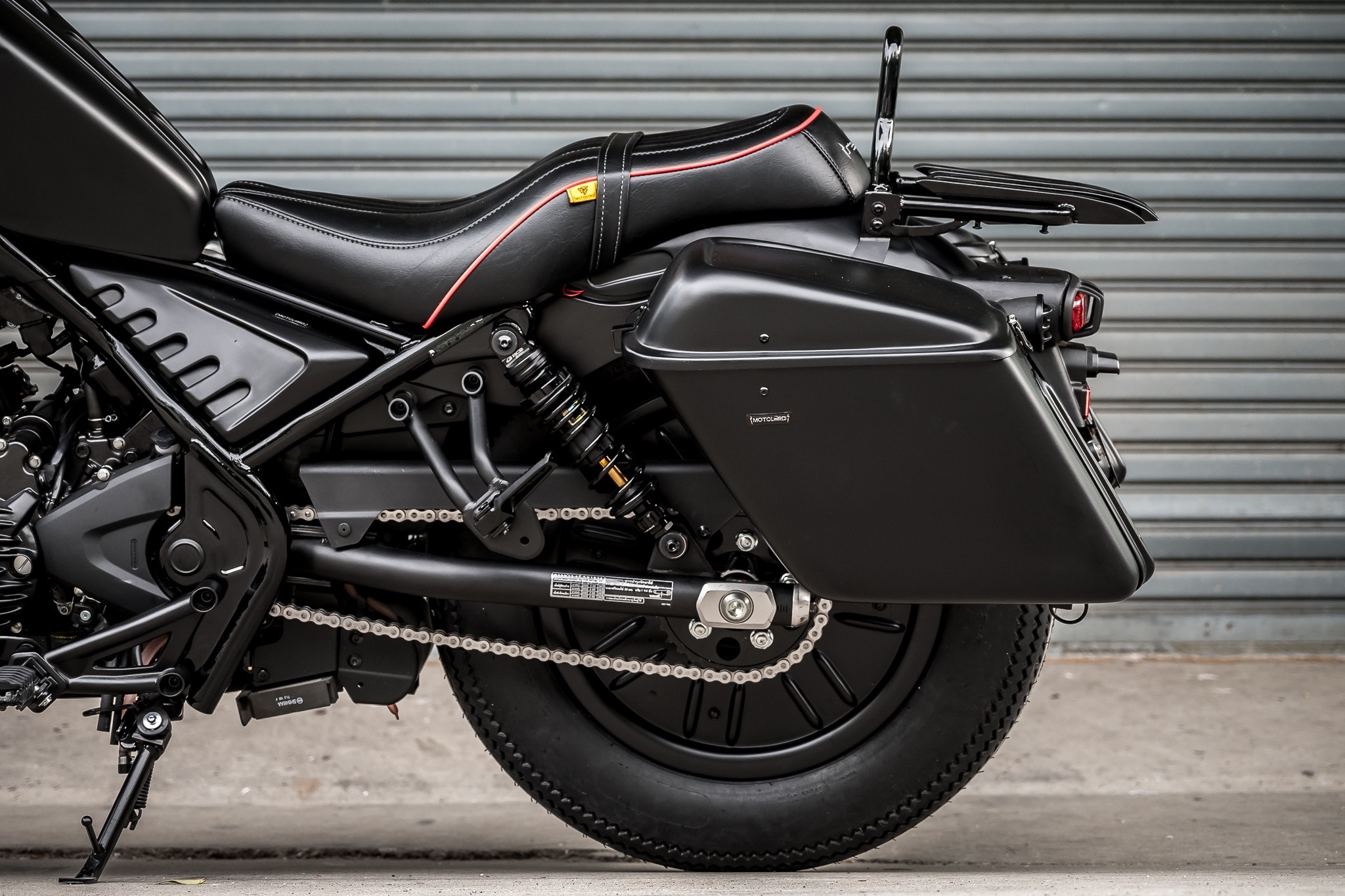 ชุดตะแกรงหลัง v.2 & กันตก MotoLordD #C HONDA REBEL 300-500 ราคา3000