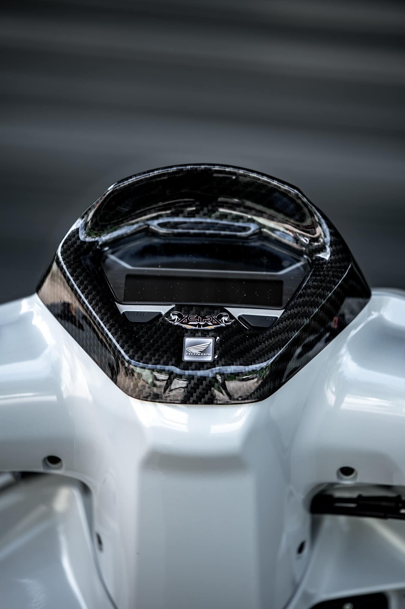 แก๊ปชิวครอบเรือนไมล์ ASURA Giorno+ สีดำเงา ราคา 1100