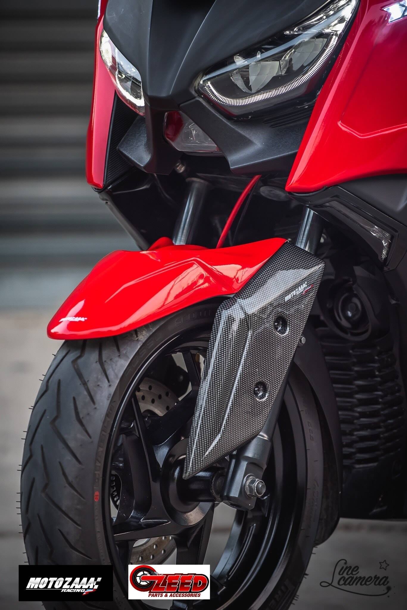 ชุดแต่ง MOTOZAA YAMAHA X-MAX 300 12ชิ้นแบบมีไฟ ราคา8900