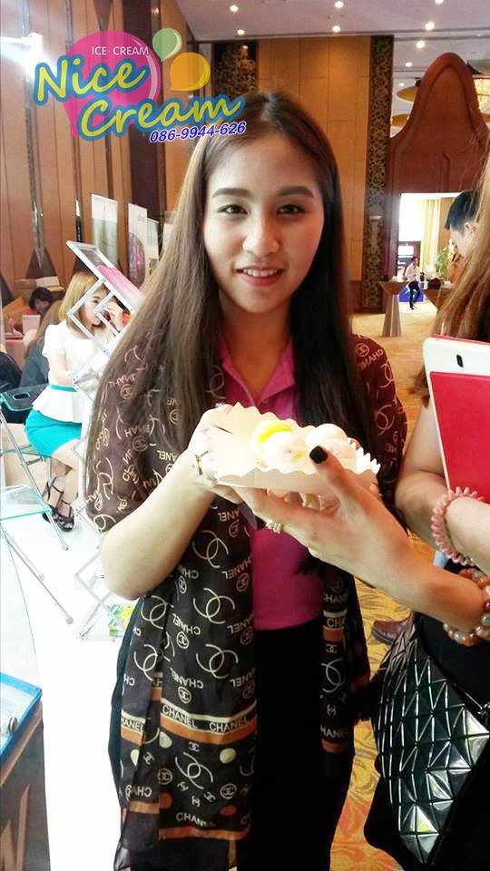 ออกบูธแจกไอศครีม งานประชุมวิชาการแพทย์ @ Shangri-La Hotel, Chiang Mai วันที่ 25-26 ส.ค. 2559
