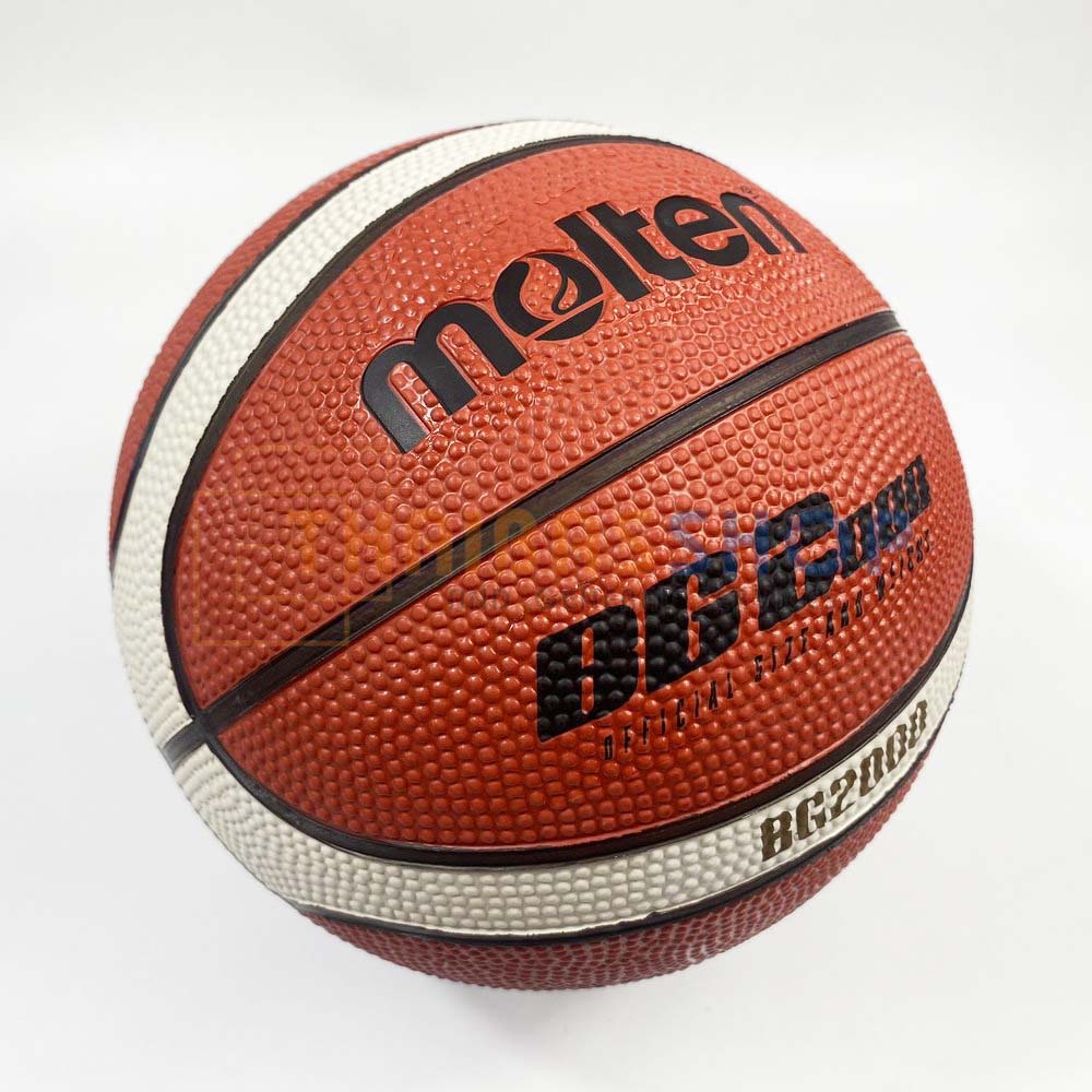 (ของแท้ 100%) ลูกบาสเกตบอล ลูกบาส Molten B3G2000 เบอร์3 บาสเกตบอลยางคุณภาพพิเศษ มีตรา มอก.
