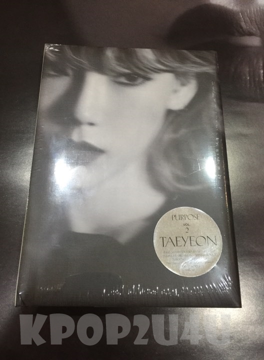 [พร้อมส่ง 1 อัลบั้ม + Poster ส่งฟรี!] TAEYEON - 2nd Album "PURPOSE" (Red Ver.) * โปรดอ่านรายละเอียด *