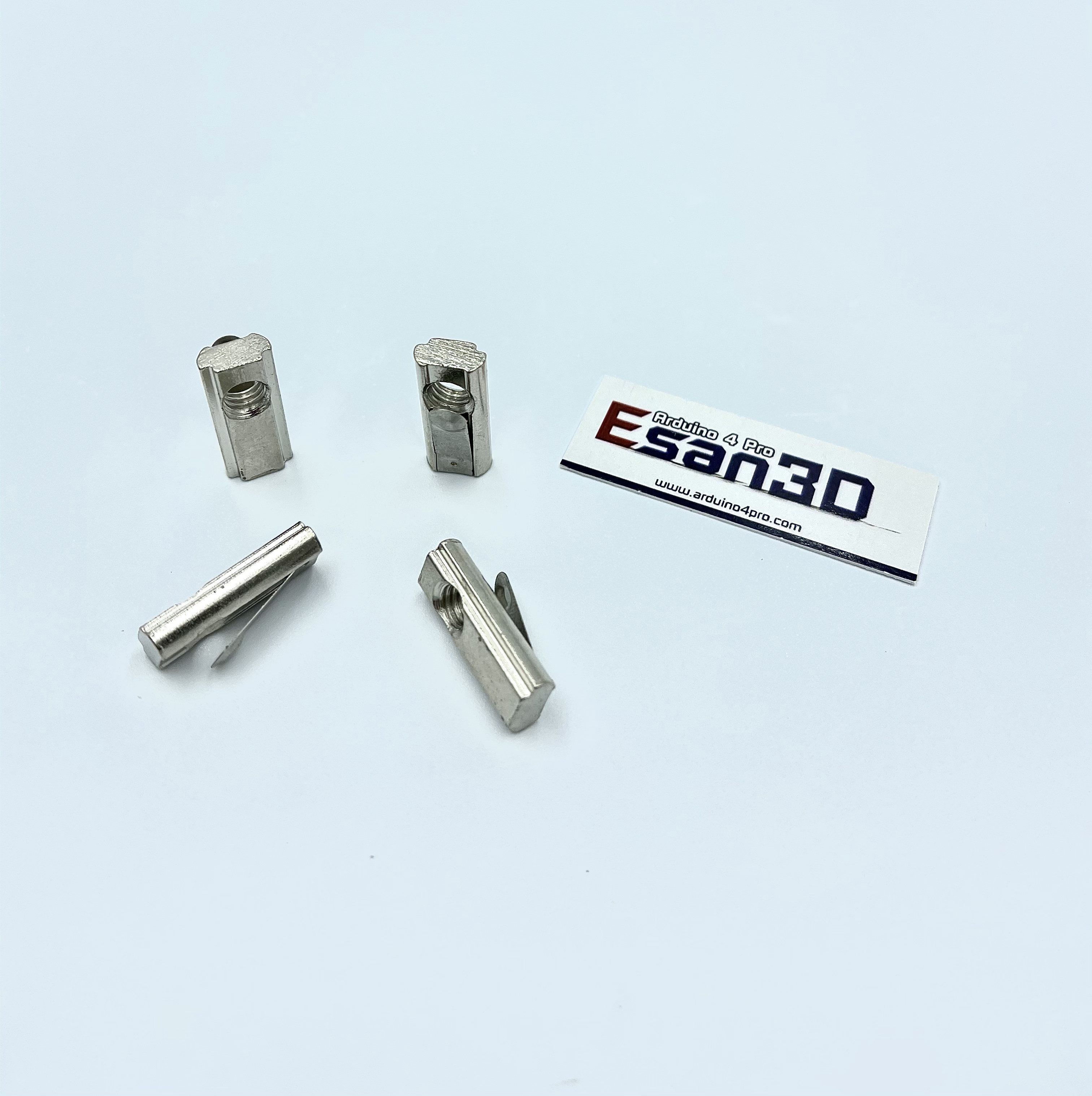 T Slot Nut with Spring Leaf M6 สำหรับ 3030 3060