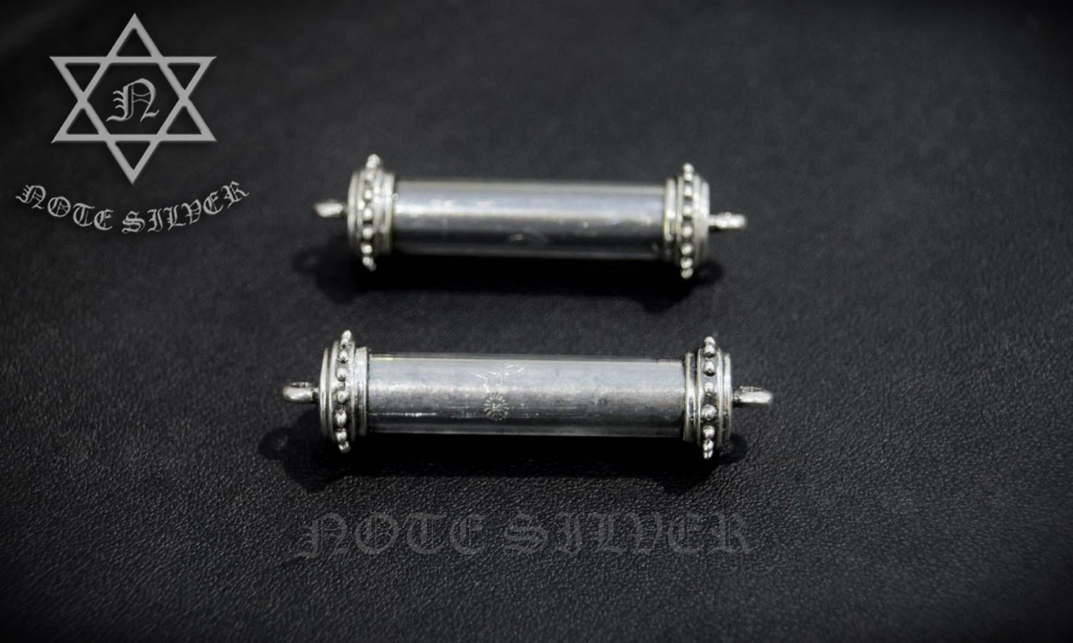 ตะกรุดมหาสะท้อน ปลอกตะกรุดเงินแท้ Sterling Silver 925 NSBL2725