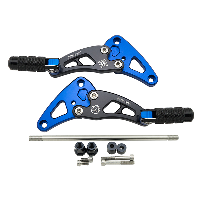 พักเท้าหลัง Honda monkey 125 revolution V2 ราคา2800 มี5สี