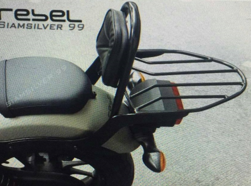 กันตกโค้ง มีตะแกรง HONDA REBEL 300-500