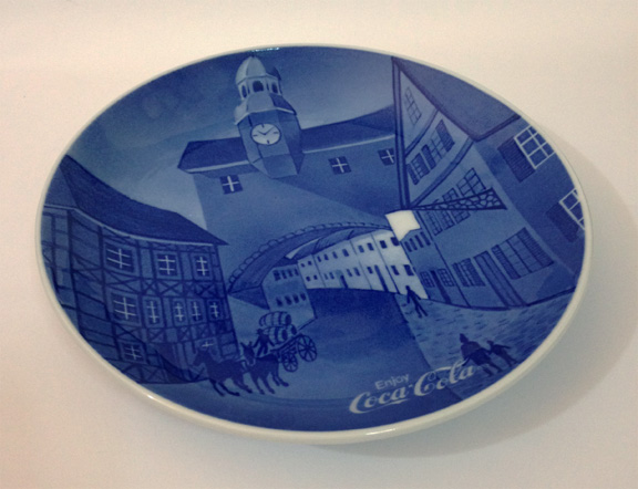 จาน Coca Cola แบบA