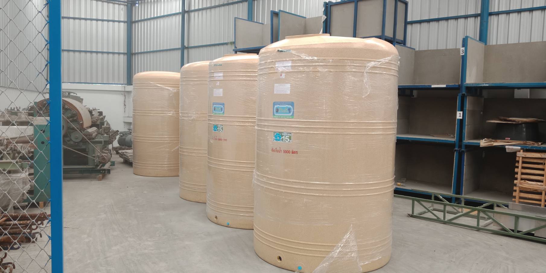 แทงค์น้ำ แกรนิตทราย 5000 ล ทึบแสง100% กันตะไคร่น้ำ สำหรับบรรจุน้ำดื่ม แถมลูกลอย ส่งฟรีกทม.ปริมณฑล ส่งฟรีถึงระยอง ปราณบุรี กาญฯ ปากช่องฯ