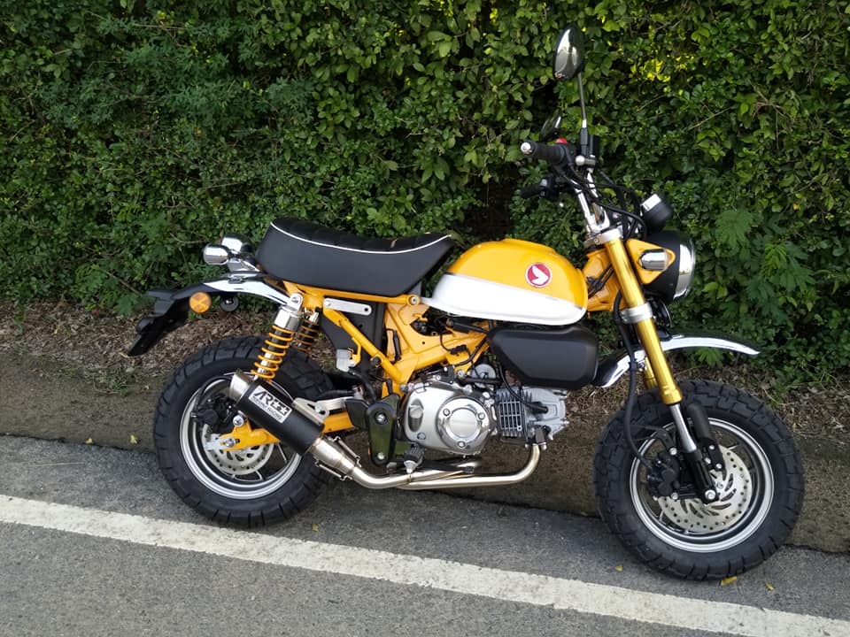 คอวน HONDA MONKEY 2018-21 ใส่ปลาย2นิ้วราคา2800