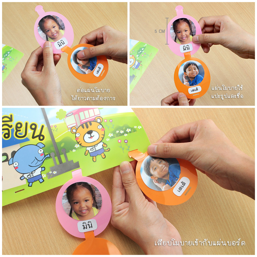 วิธีประกอบบอร์ดสมาชิกในห้องเรียน แบบโมบาย 42 ชิ้น ET-720 ET-721 ET-722 ET-723