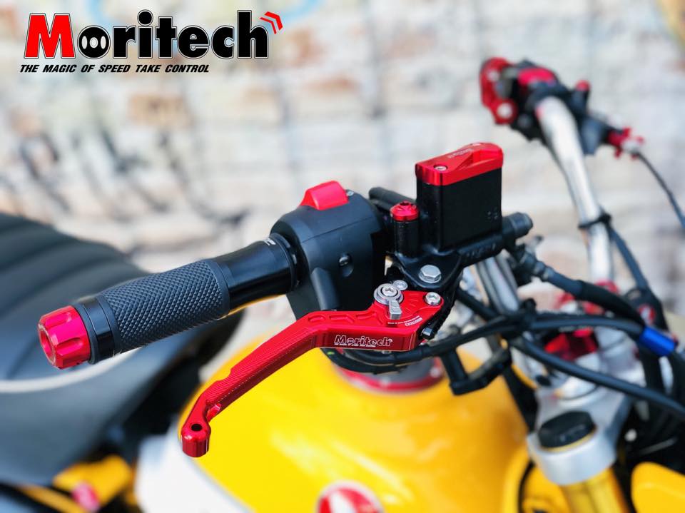 มือเบรค-มือครัช 3D ปรับ 6 ระดับ CNC MONKEY-125 Moritech ราคา2450