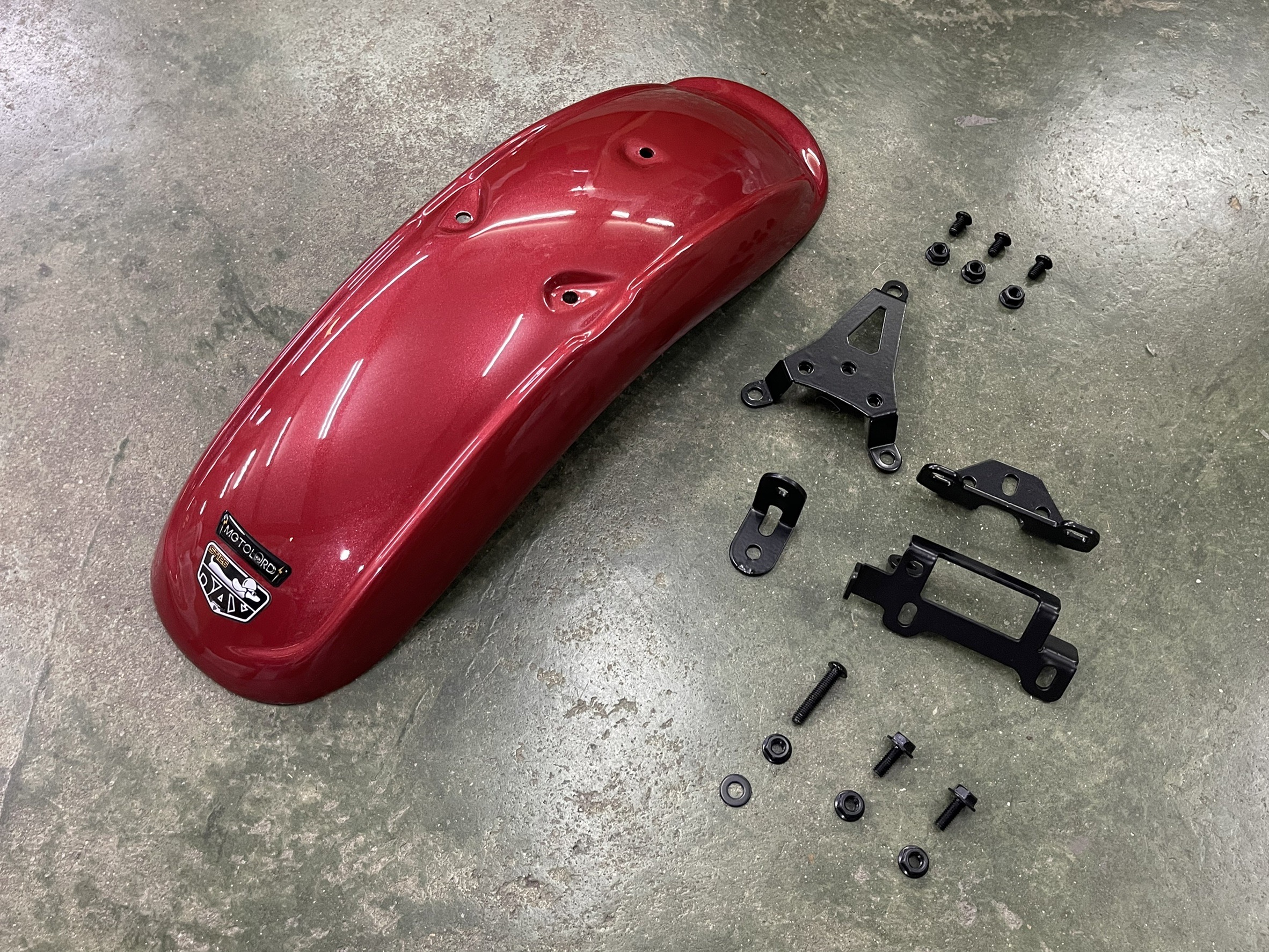 บังโคลนหน้าแบบสี MotolordD DAX ราคา2500 ทรงสูง