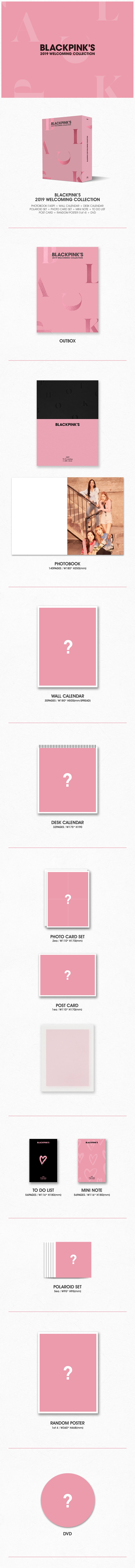 [PRE-ORDER] BLACKPINK - BLACKPINK'S 2019 WELCOMING COLLECTION