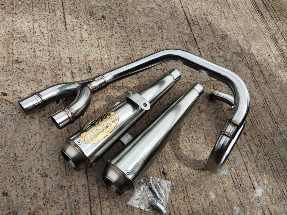 ท่อคู่ออกเดิมตรงรุ่น AR Monkey125