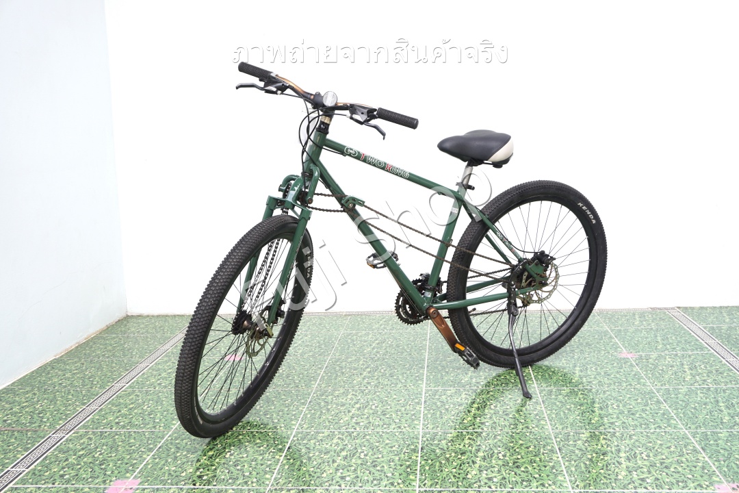 จักรยานญี่ปุ่น - ล้อ 29 นิ้ว - มีเกียร์- Disc Brake - Two Ring 2WD - สีเขียว [จักรยานมือสอง]
