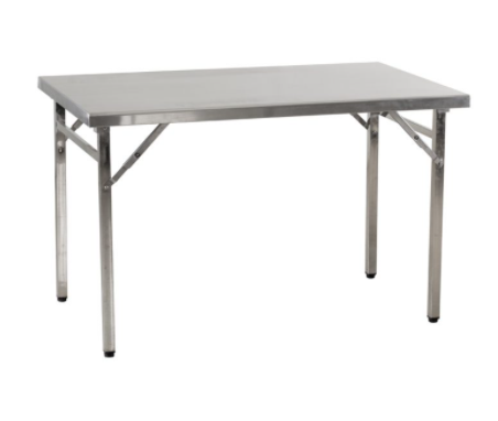 โต๊ะสเเตนเลส ขนาด 1200 x 750 x 750 mm. สแตนเลสเกรด 304 โต๊ะเตรียม โต๊ะวาง โต๊ะอาหาร