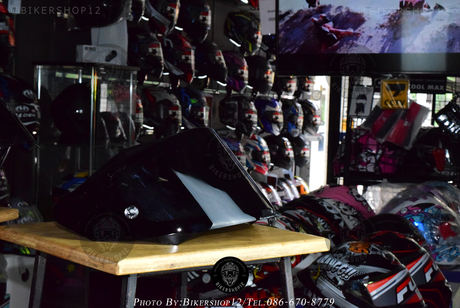 หน้ากากหมวกกันน็อค (VISOR) KYT รุ่น R2R