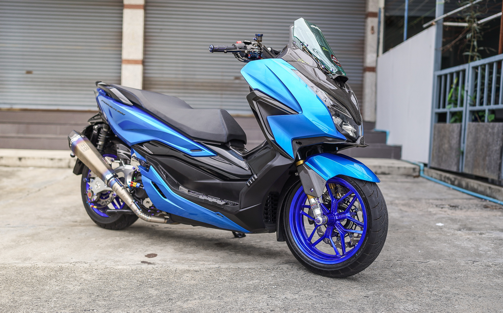 ท่อ Sc moto ไทเทเนียม FORZA 350 ราคา22500