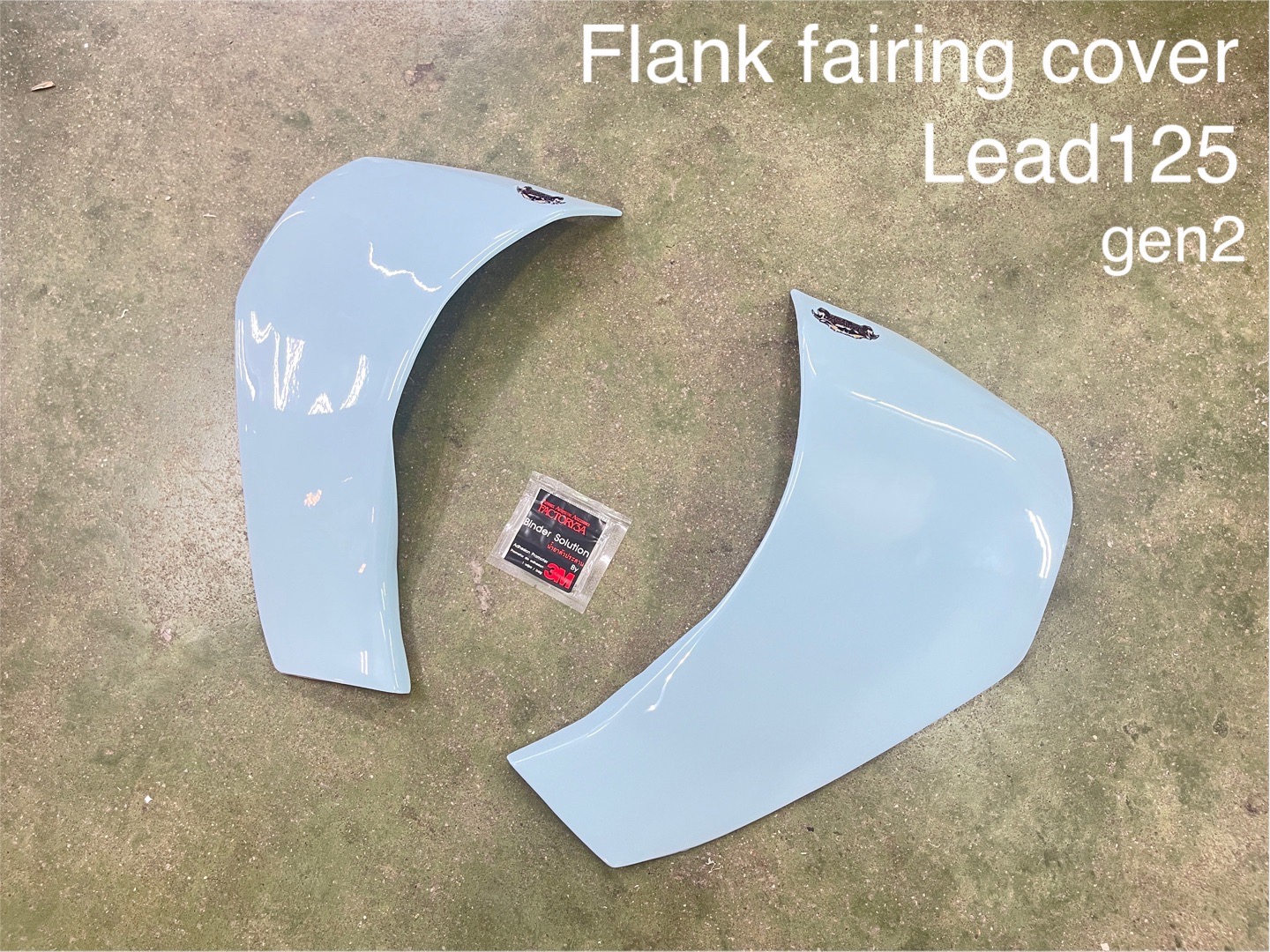 ครอบปิดข้างแฟริ่ง Flank fairing cover 1700฿ ( สีพื้นพร้อมพ่น ) 1950฿ ( สีขาว ,สีดำ )