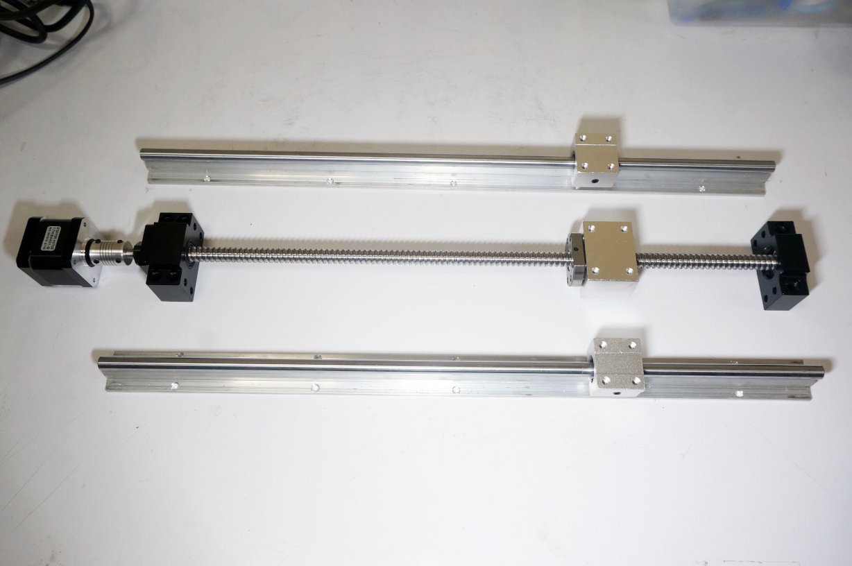 SFU1204 ball screw 500mm with ball nut endmachining BK/BF10