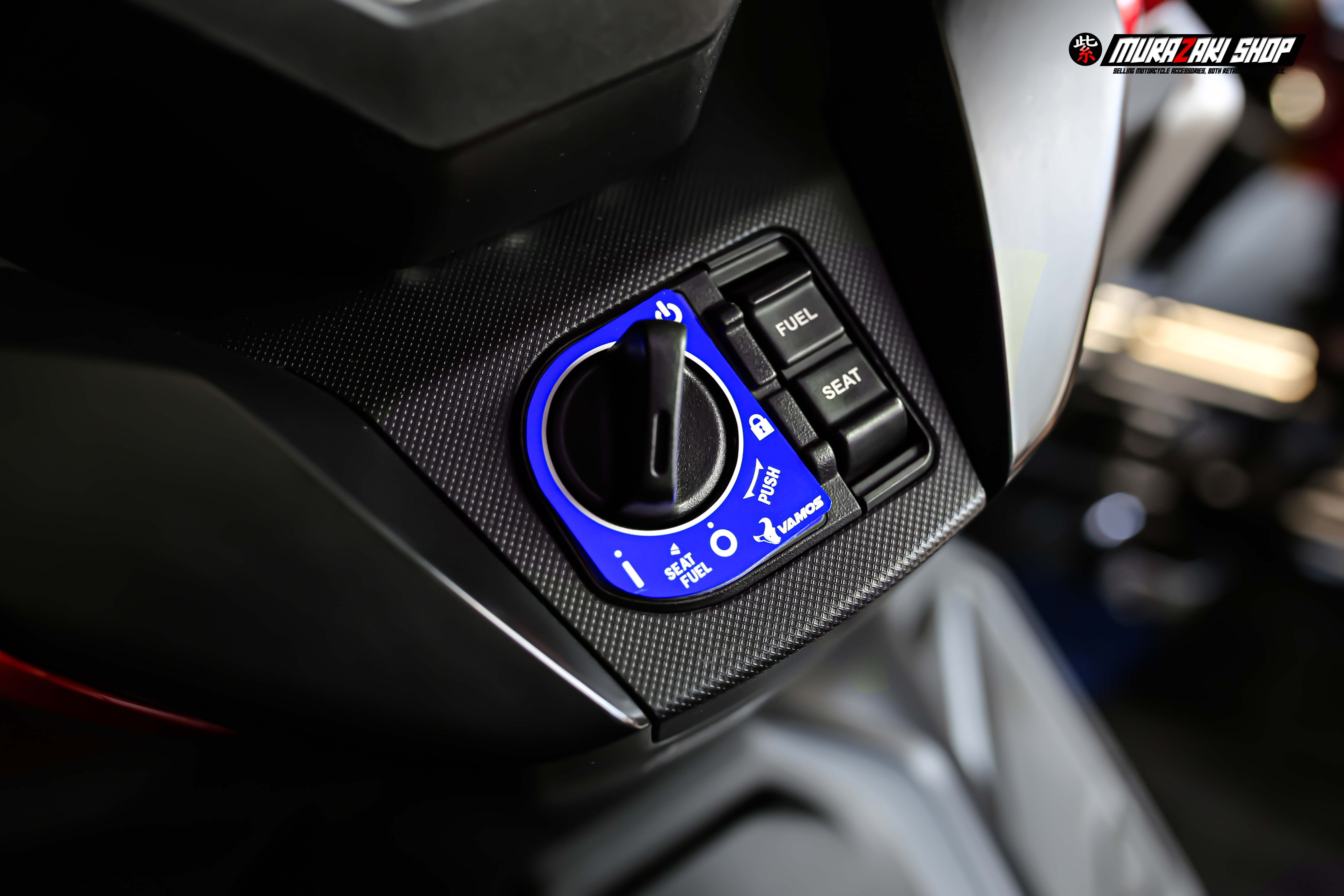 ครอบกุญเเจ VAMOS FORZA 300-350มี 2 แบบ - อลูมิเนียม 140.ไทเทเนียมแท้210