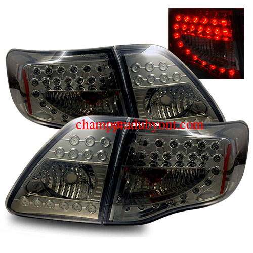 ไฟท้าย TOYOTA ALTIS 08-10 SMOKE LED (V.2)