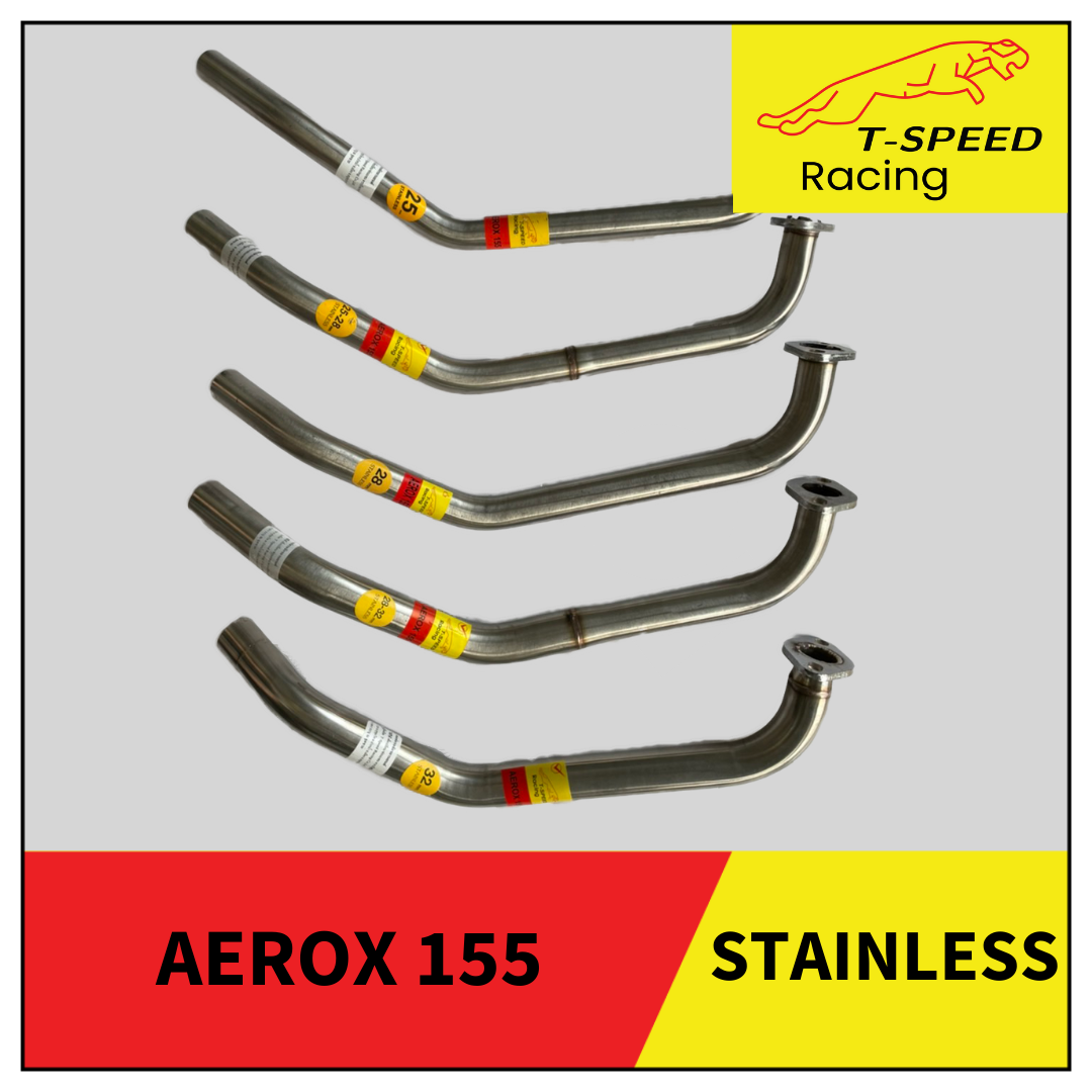 คอท่อ Yamaha AEROX 155 🔩 Stainless steel แท้ เกรด 304 หนา: 1.2 มิลลิเมตร มีขนาดให้เลือก: Size 25 m.m. ราคา 400 บาท Size 28 m.m. ราคา 450 บาท Size 32 m.m. ราคา 550 บาท Size 25-28 m.m. ราคา 450 บาท Size 28-32 m.m. ราคา 550 บาท
