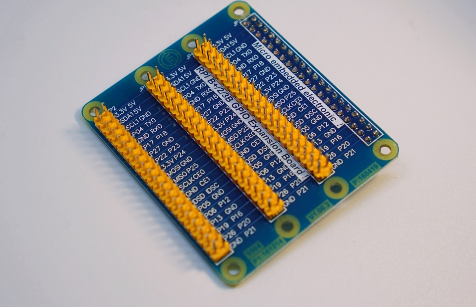 GPIO expansion hat for Raspberry pi