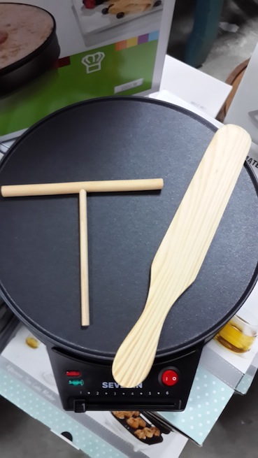 เตาเครปไฟฟ้า เตาขนมเครป ขนมแพนเค้ก 12นิ้ว