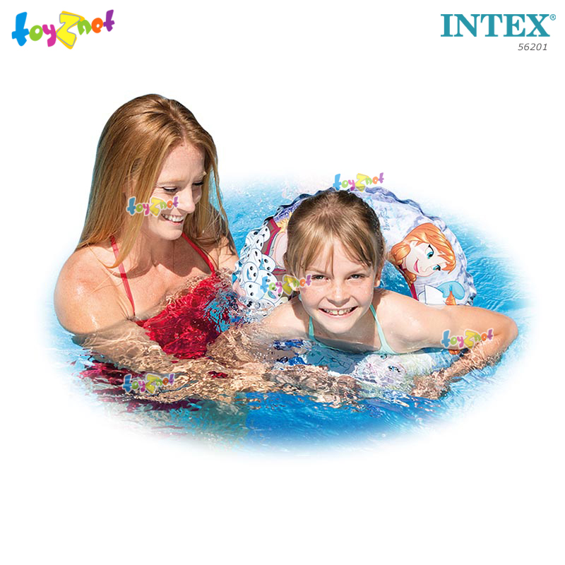 Intex Frozen Deluxe Arm Bands & Swim Ring no.56201:56640