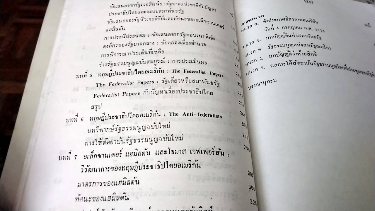 มหาชนรัฐและประชาธิปไตย ( Federalist Paper )