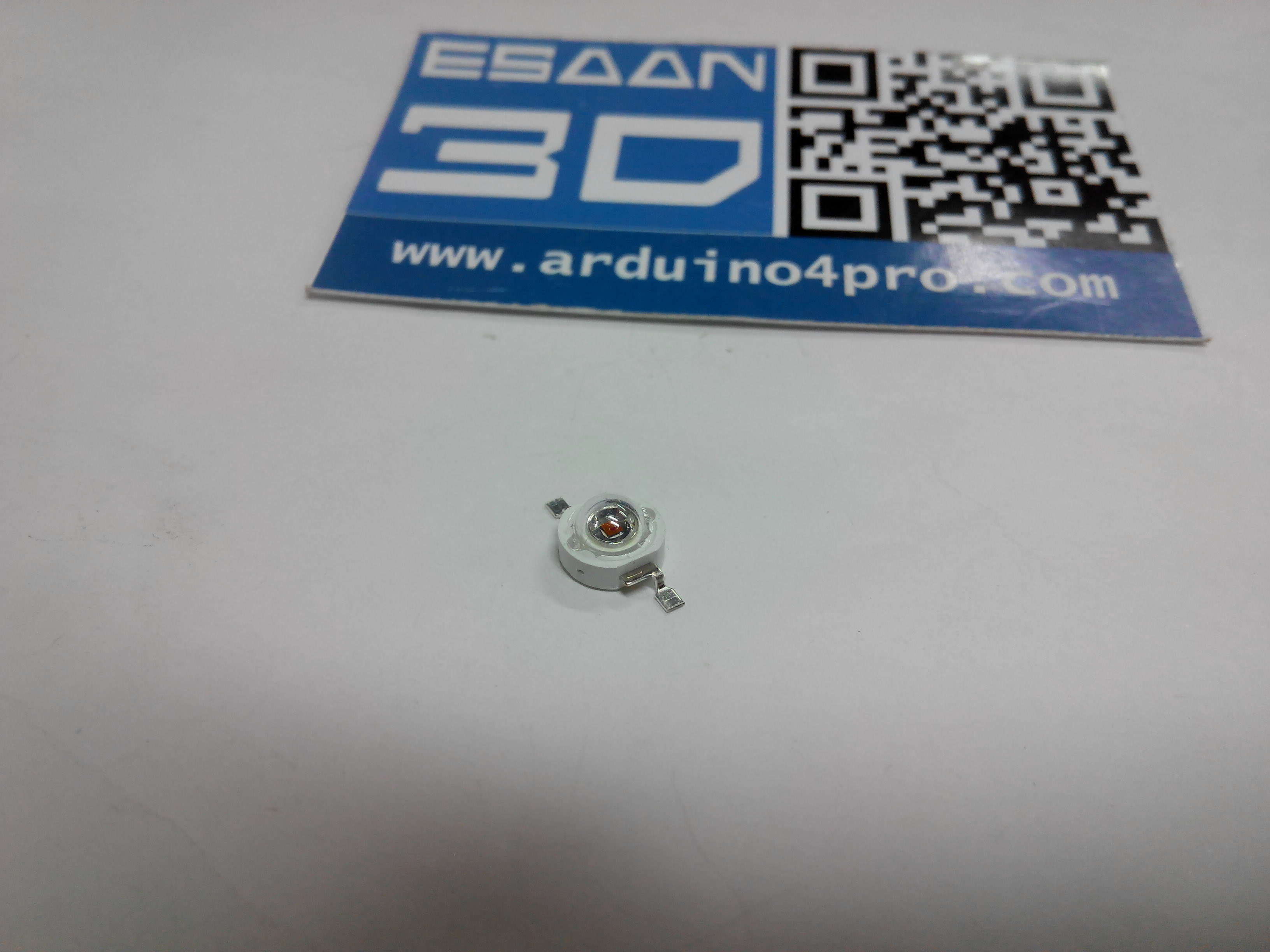 3W power LED แสงสีแดง แรงดัน 3.2-3.4V อัตราความสว่าง 240-280LM