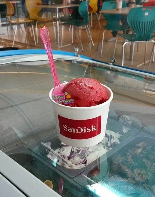 ออกบูธแจกไอศครีม วันที่ 15 มิ.ย. 2560 @ บ.Synnex