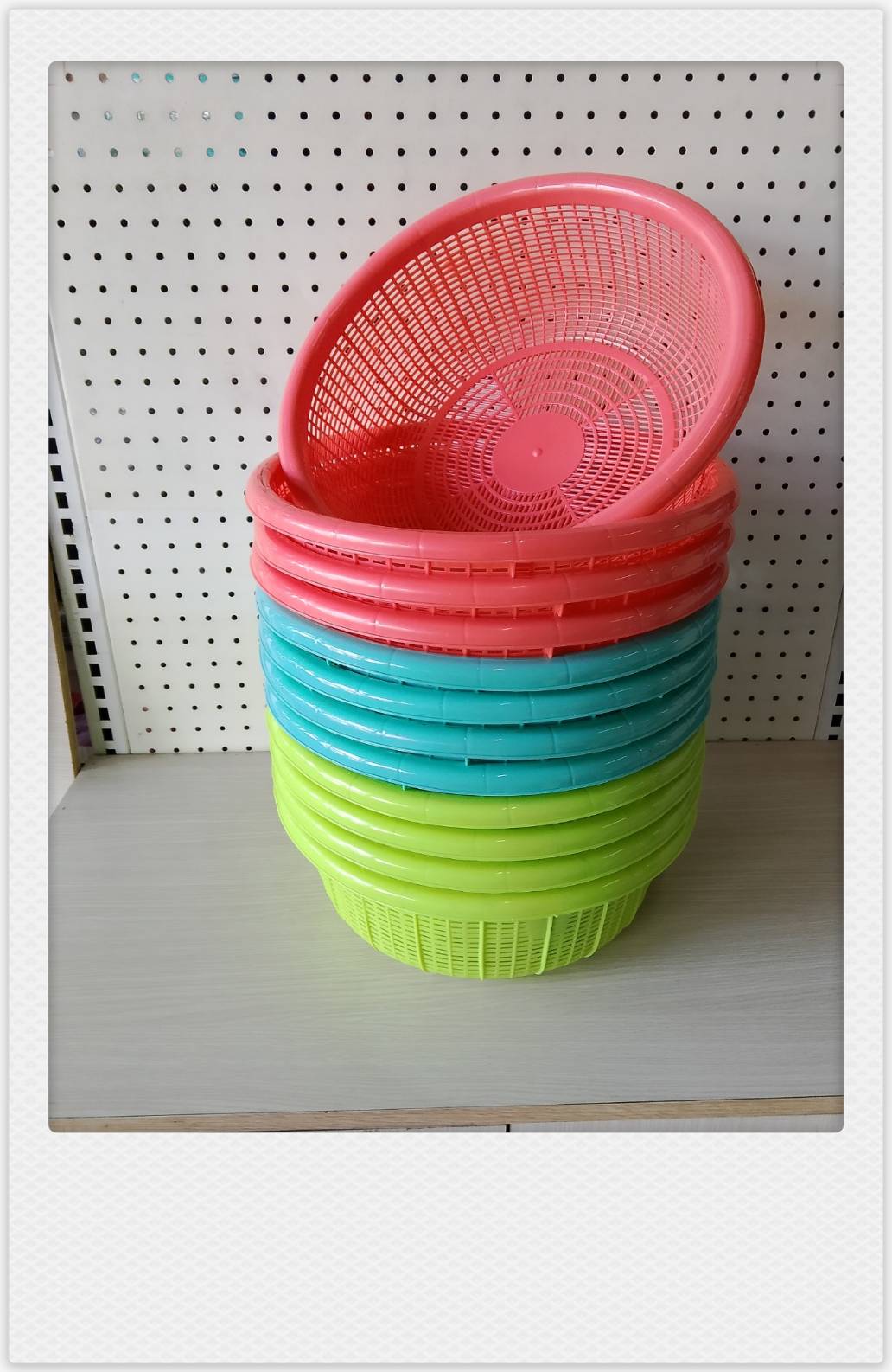 9013N ตะกร้ากลมคุณยาย No.9013N (ปู) 30*11