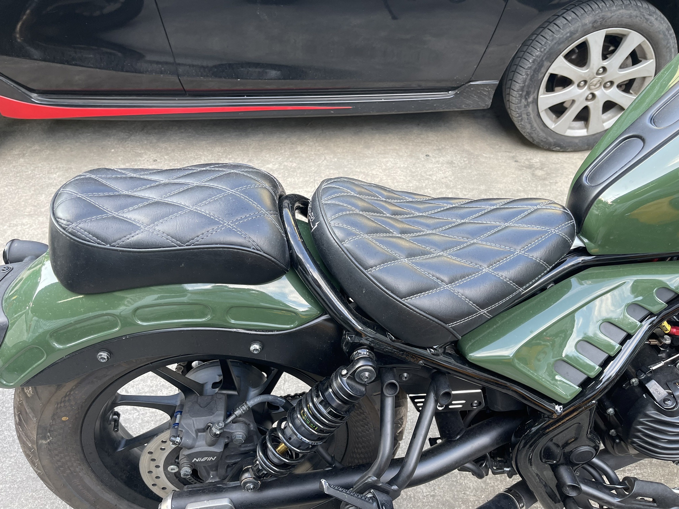 เบาะหน้าหลัง MOTOZAAA HONDA REBEL 300-500