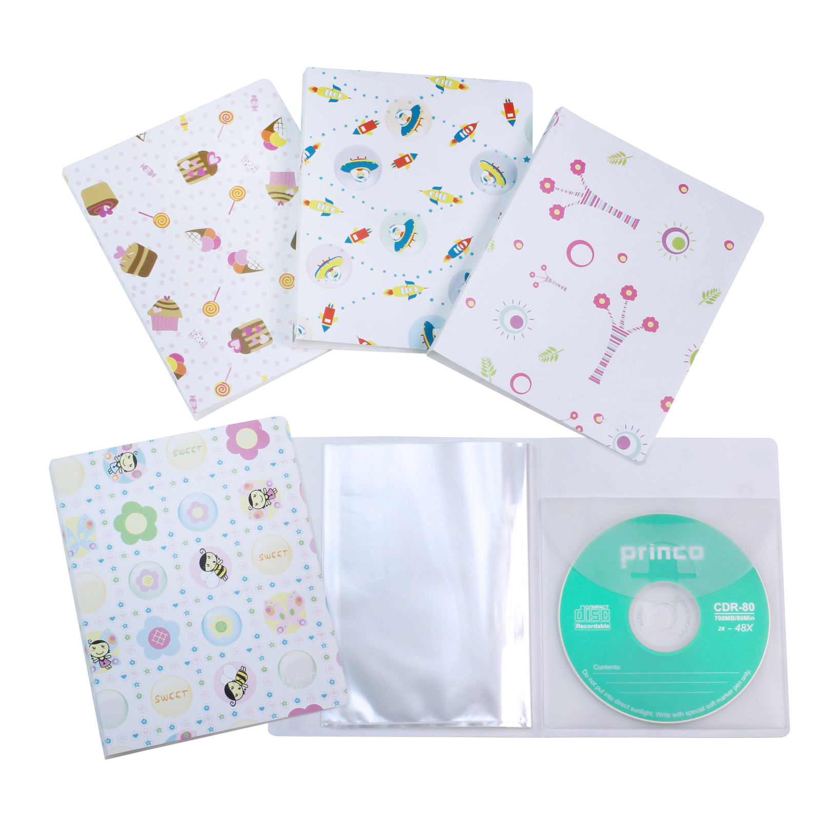 Photo Albums 4x6 inch with FCBU Pattern Printed