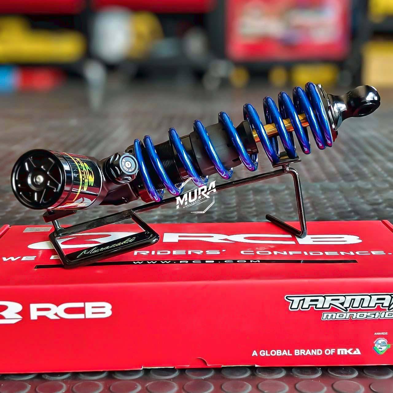 โช้ค RCB ความสูง 320mm. รุ่น Giorno/Lead/GrandFilano/Click125-160/Scoopy i [พร้อมสปริงทำสี]