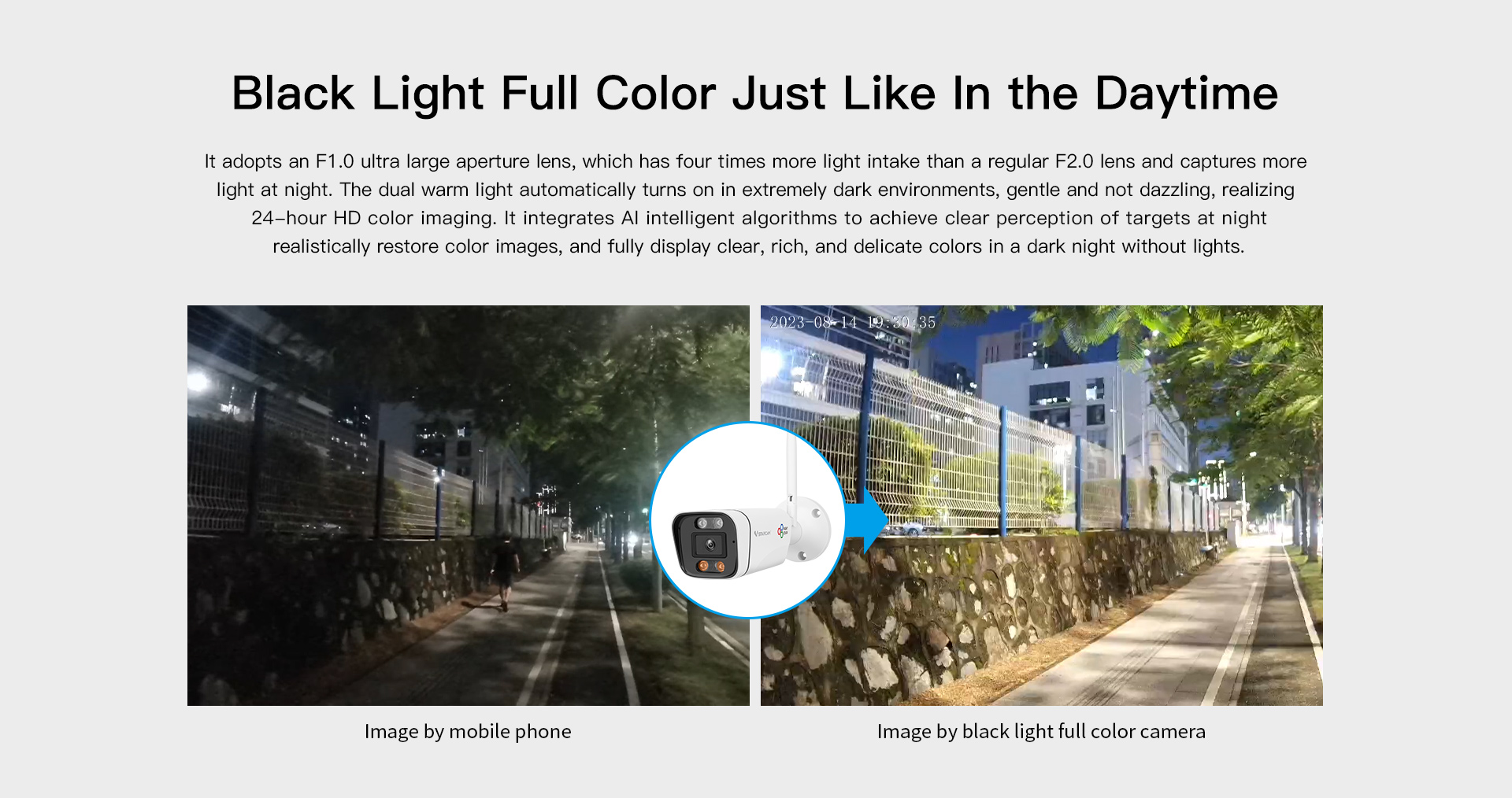 Vstarcam CS58Q-UV กล้องวงจรปิดระบบ IP WIFI 4 MP มีไมค์และลำโพงในตัว Black Light Full Color รองรับ Dual-Band Wifi ติดตั้งภายนอกได้ BY BILLIONAIRE SECURETECH CS58Q-UV
