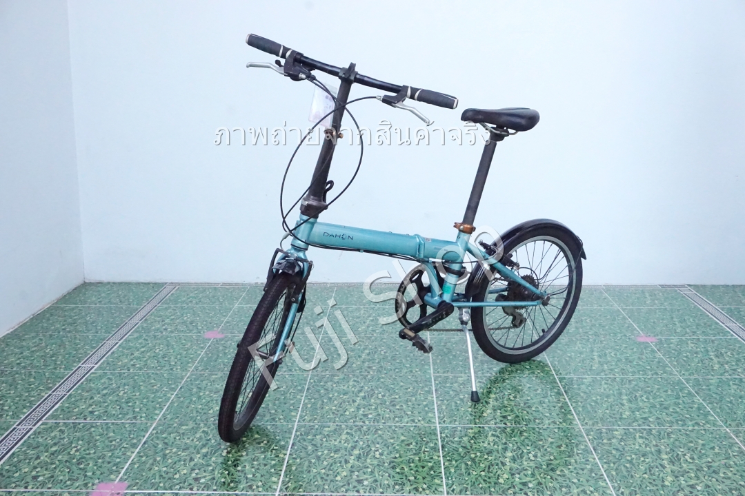 จักรยานพับได้ญี่ปุ่น - ล้อ 20 นิ้ว - มีเกียร์ - Dahon Speed P8 - สีฟ้า [จักรยานมือสอง]