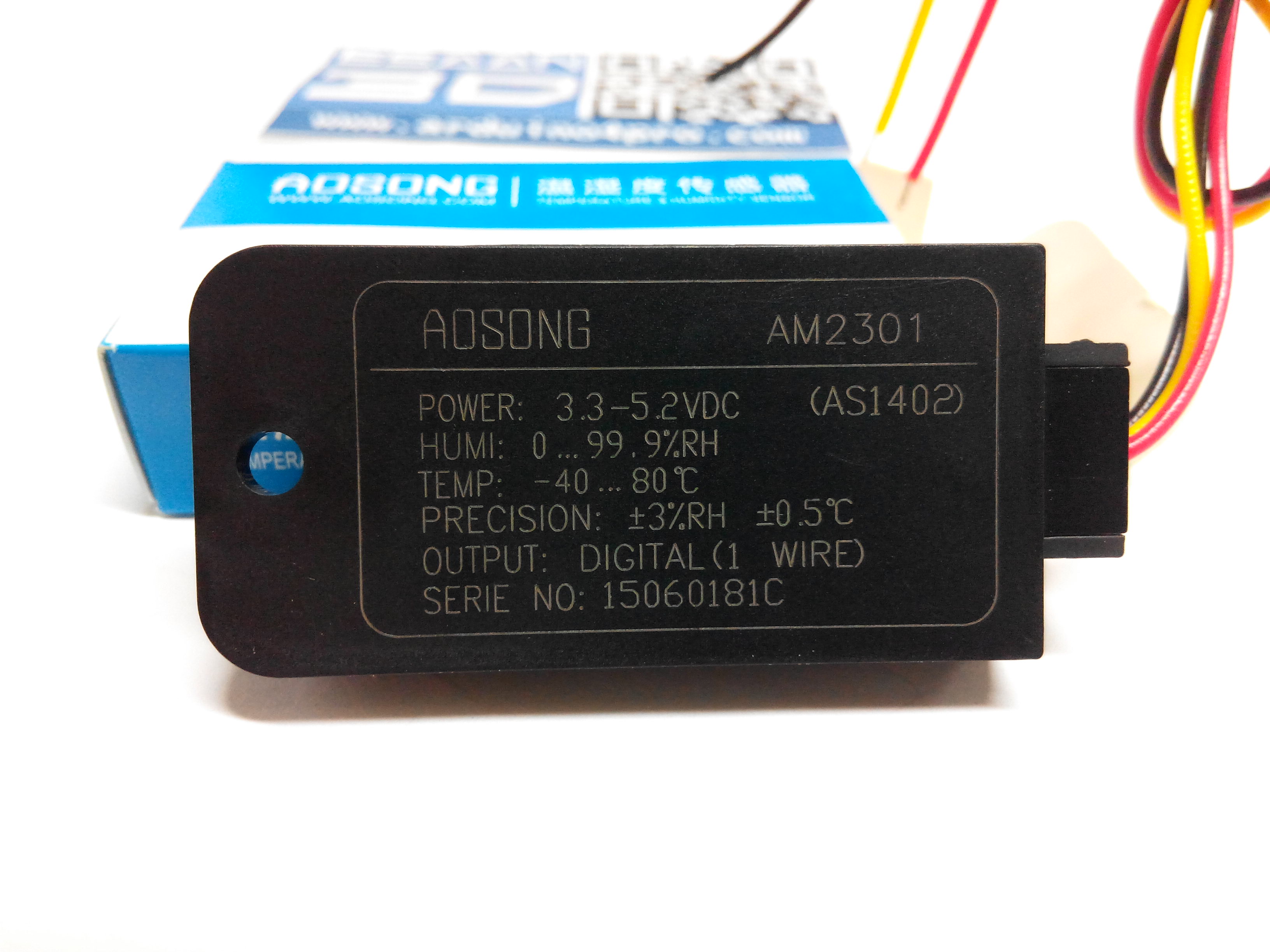 DHT21 / AM2301 humidity & temperature sensor module