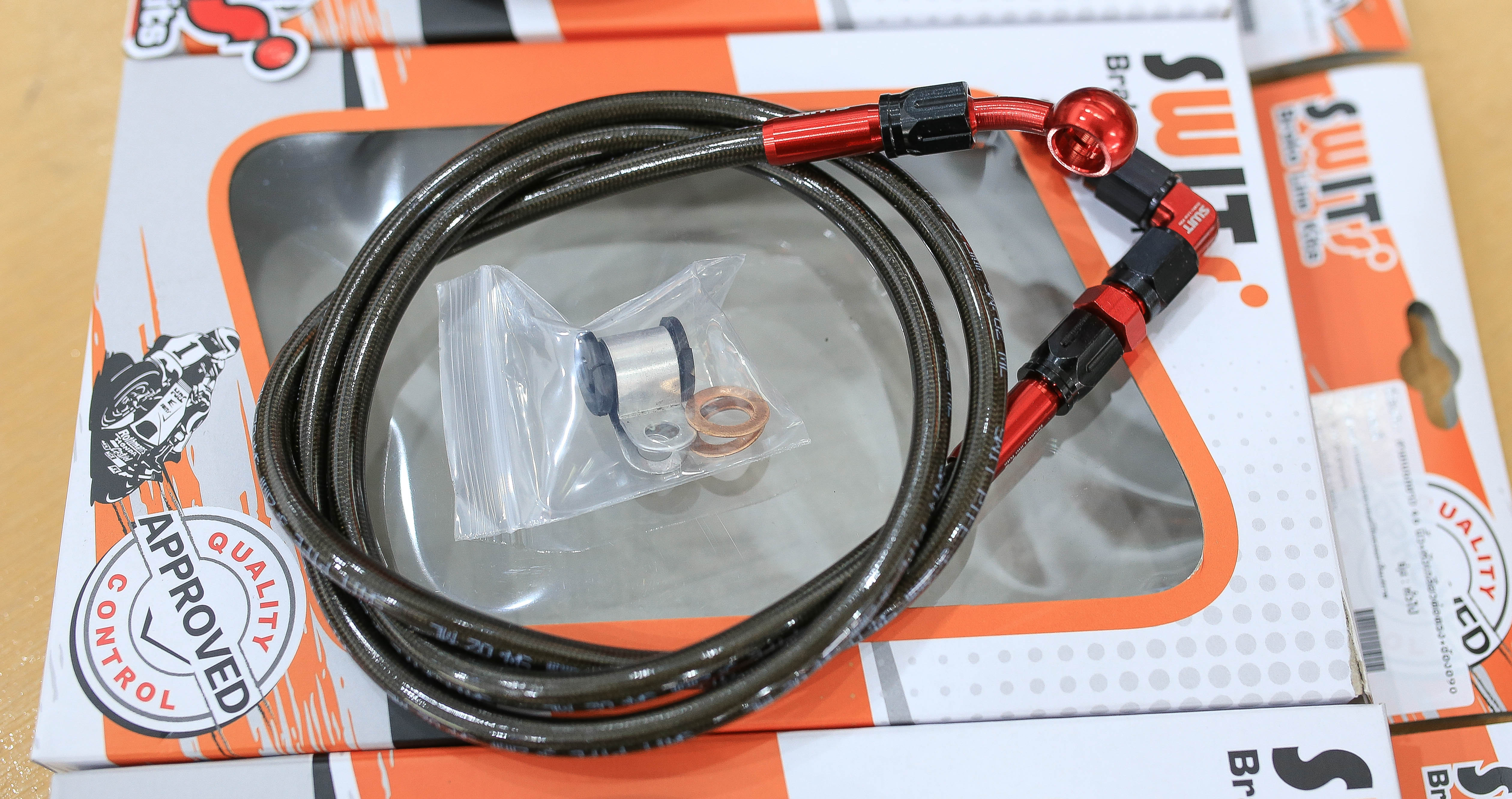 สายเบรค Swits ใส่ Honda lead มี 3 สี