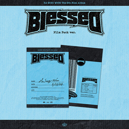 [PRE-ORDER] HA SUNG WOON - 8th Mini Album "Blessed" (Film Pack ver.)