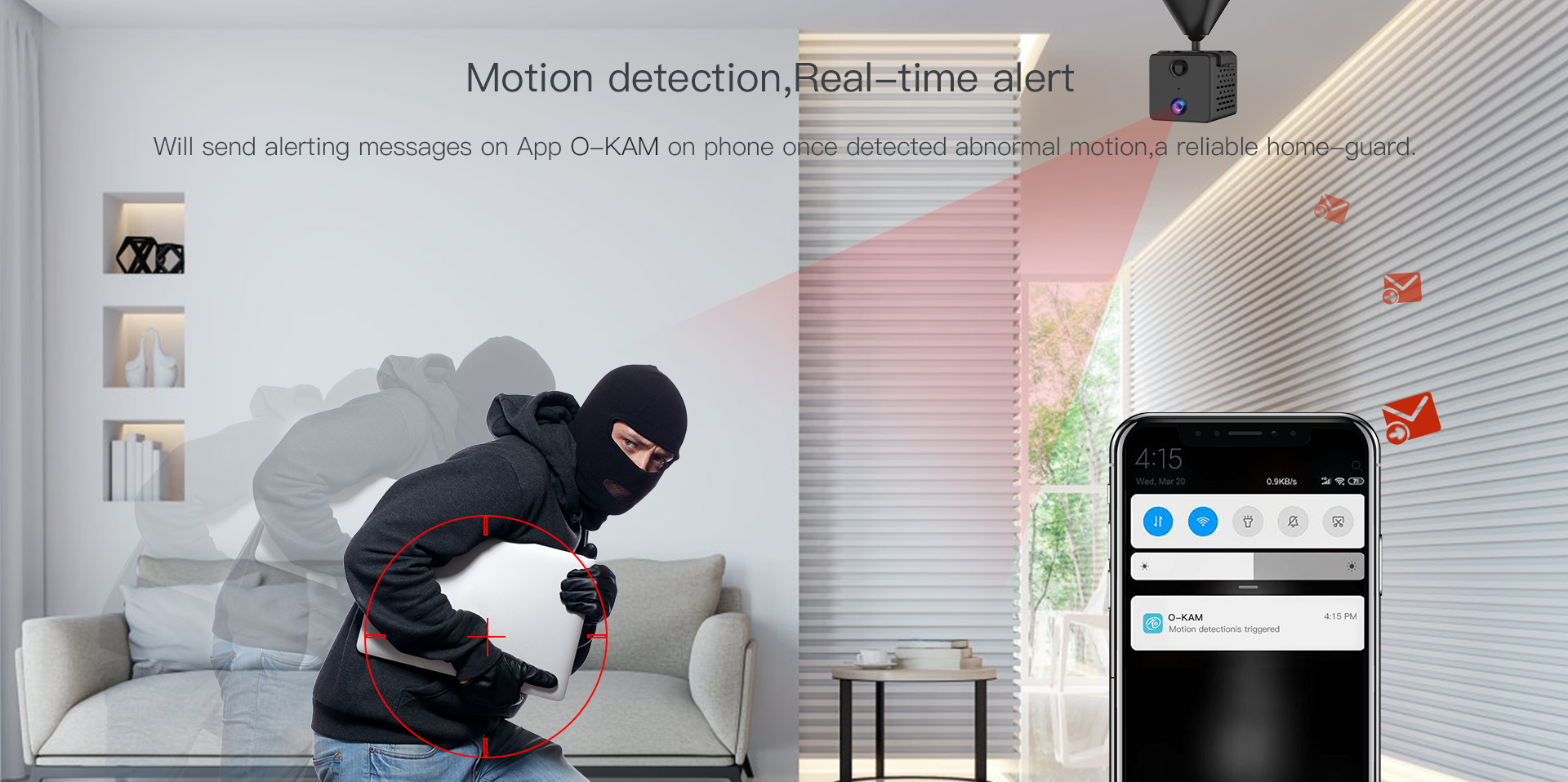 Vstarcam CB71 กล้องวงจรปิดระบบ IP WIFI 2 MP Color Night Vision มี BATTERY 1500mAh ในตัวสำหรับใช้ขณะไฟดับ มีไมค์ในตัว BY BILLIONAIRE SECURETECH CB71